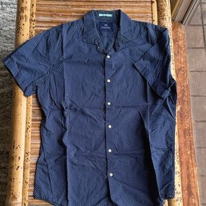 Scotch & Soda Dark Blue Button Down Shirt